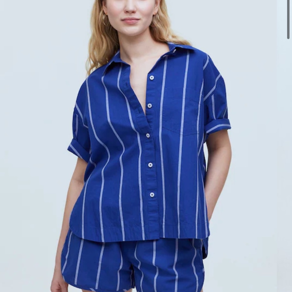 Madewell Oversized Button Up Shirt